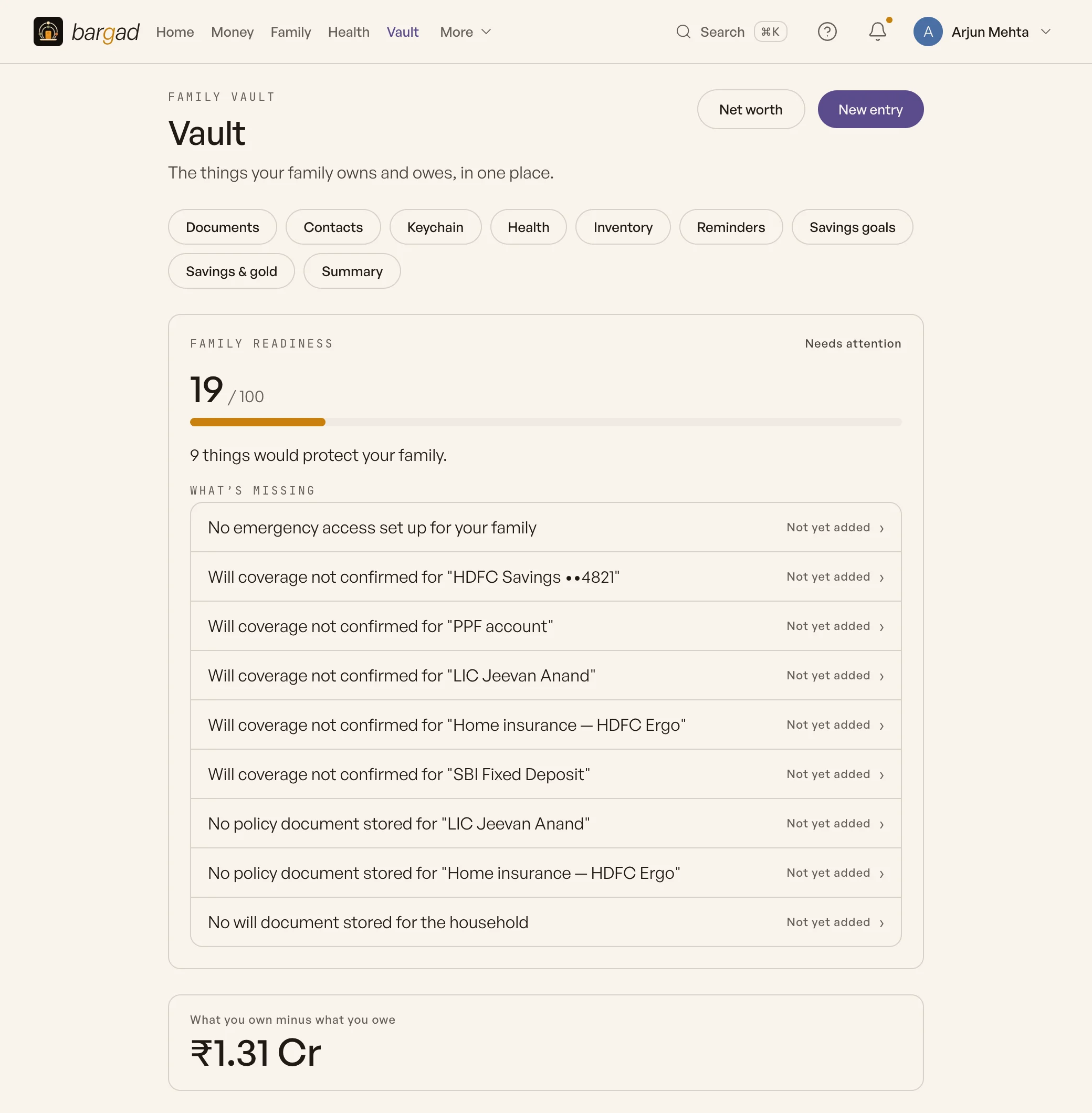 Family Vault